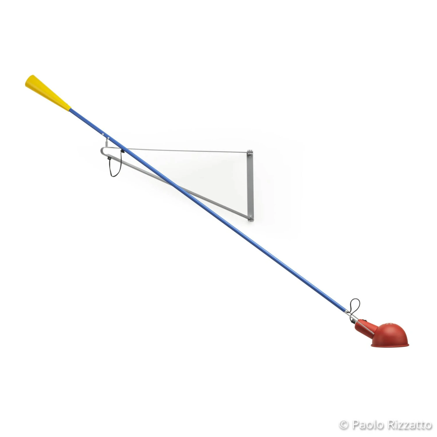 FLOS 265 Wandleuchte Aus Stahl, Chromatica 2 FLOS 265 Wandleuchte Aus Stahl, Chromatica – Bild 2