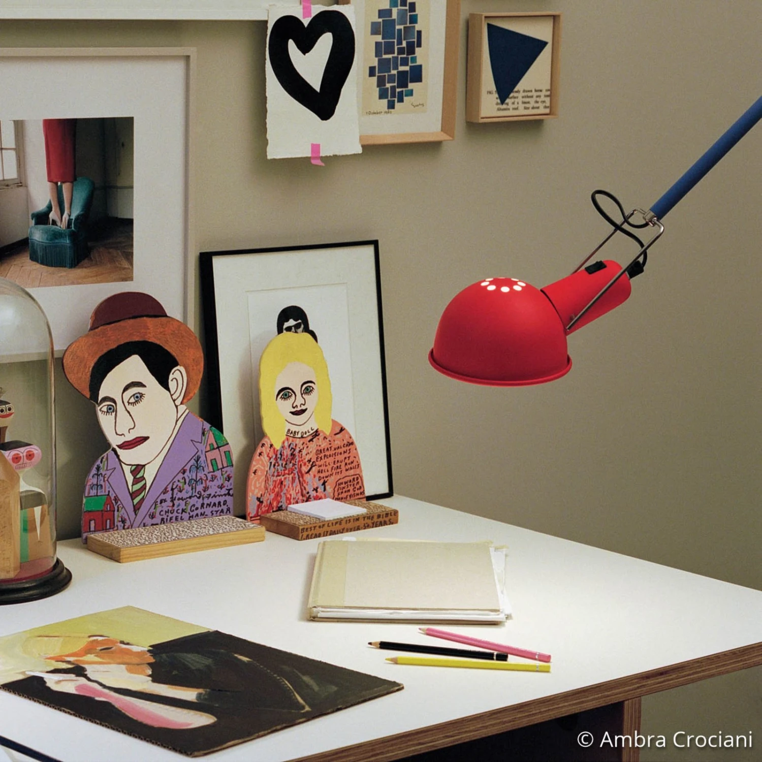 FLOS 265 Wandleuchte Aus Stahl, Chromatica 5 FLOS 265 Wandleuchte Aus Stahl, Chromatica – Bild 5