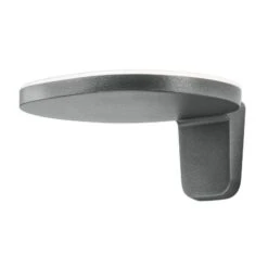 FLOS Oplight W1 LED-Wandleuchte, Grau Metallic