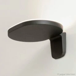 FLOS Oplight W1 LED-Wandleuchte, Anthrazit
