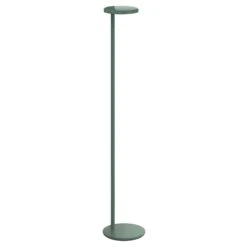 FLOS Oblique Floor LED-Stehlampe 927 USB Salbei