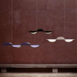 FLOS Almendra Linear LED-Hängelampe 3fl, Weiß 7 FLOS Almendra Linear LED-Hängelampe 3fl, Weiß -Flos Verkaufsgeschäft 3510953 3