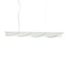 FLOS Almendra Linear LED-Hängelampe 4fl, Weiß