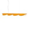 FLOS Almendra Linear LED-Hängelampe 4fl, Ocker