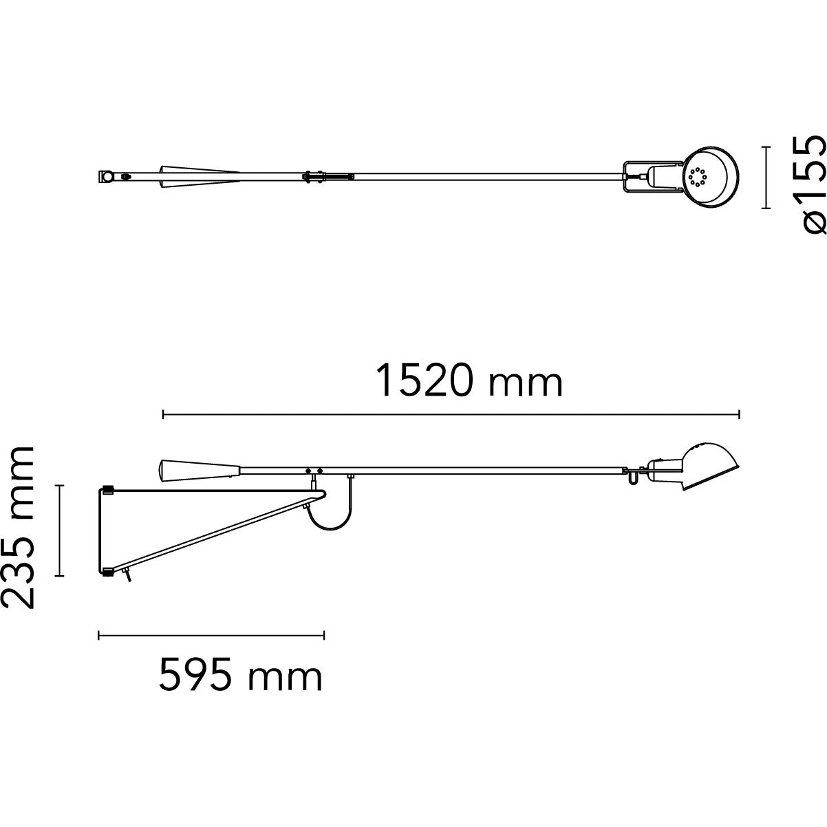Flos 265 Small Wandleuchte, Chromatica 3 Flos 265 Small Wandleuchte, Chromatica – Bild 3