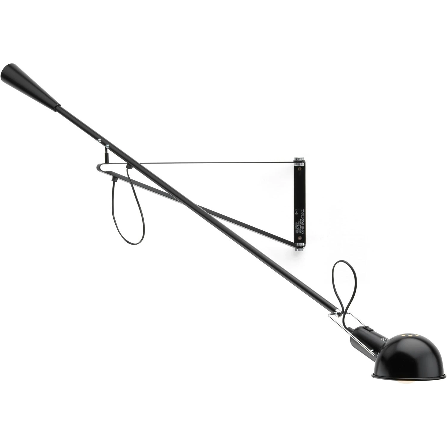 Flos 265 Small Wandleuchte, Schwarz 1 Flos 265 Small Wandleuchte, Schwarz