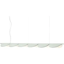 Flos Almendra Linear S6 Hängelampe, Off-white