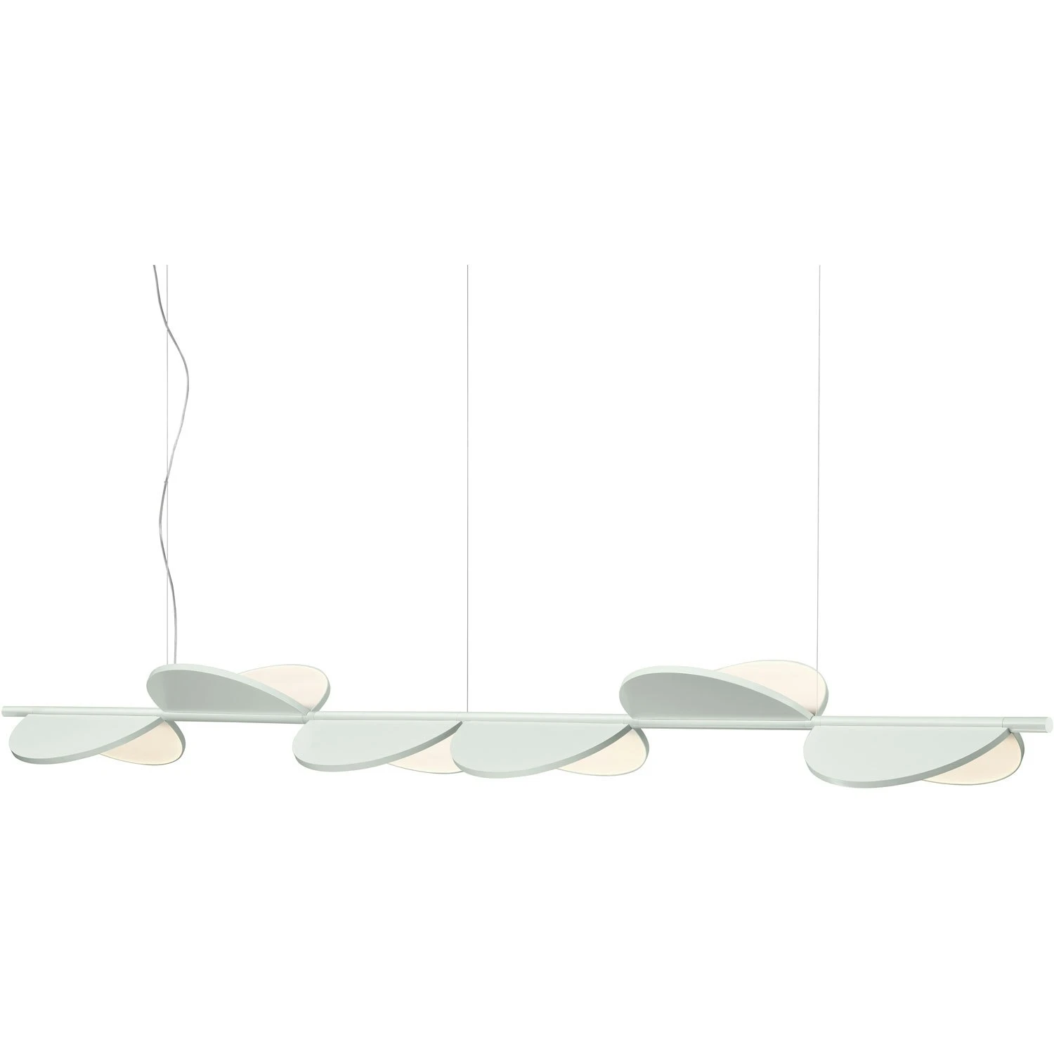 Flos Almendra Linear S6 Hängelampe, Off-white 2 Flos Almendra Linear S6 Hängelampe, Off-white – Bild 2