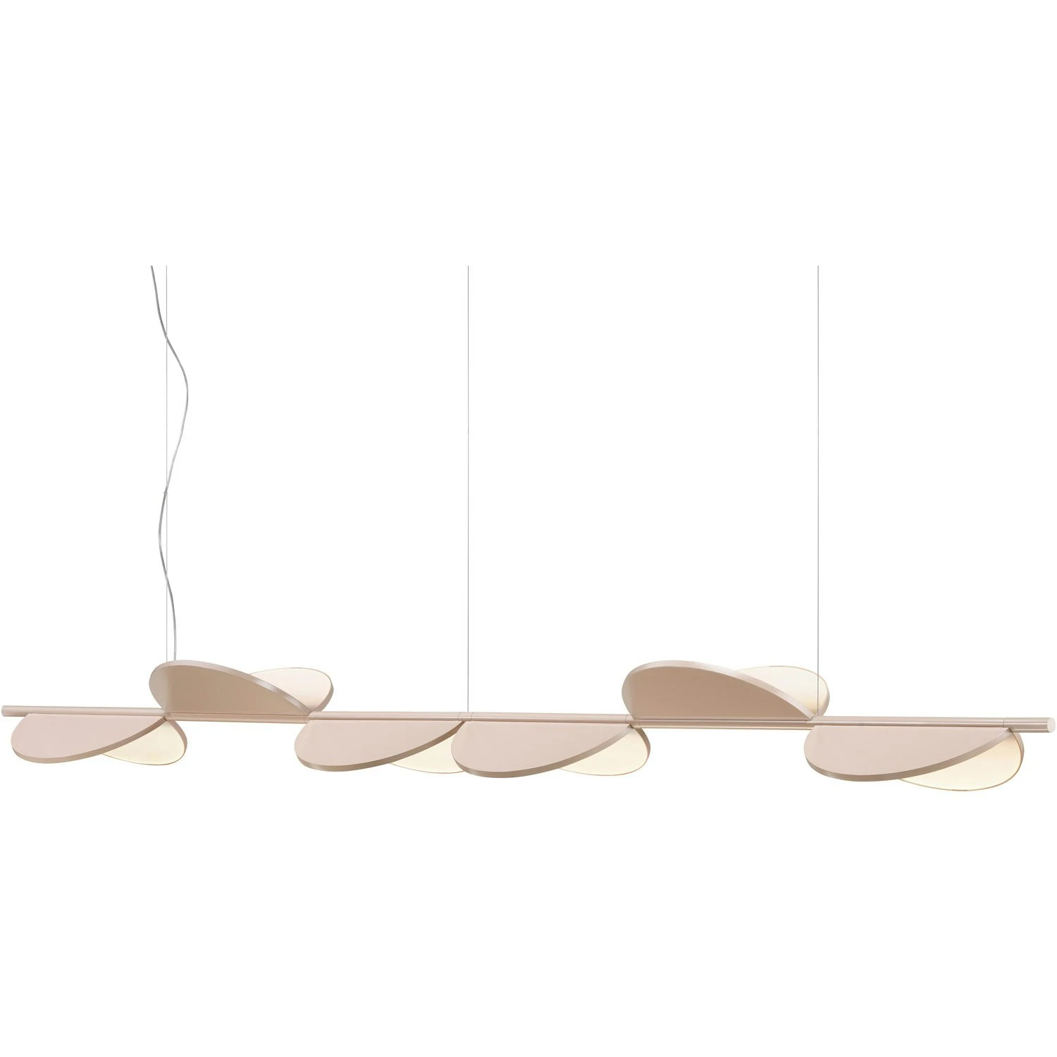 Flos Almendra Linear S6 Hängelampe, Nude 2 Flos Almendra Linear S6 Hängelampe, Nude – Bild 2