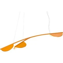 Flos Almendra Organic Y Long S3 Hängelampe, Ochre