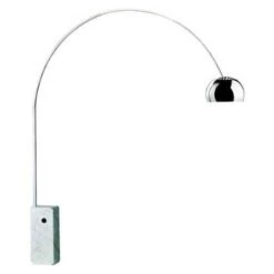Flos Arco Standleuchte LED, Marmor