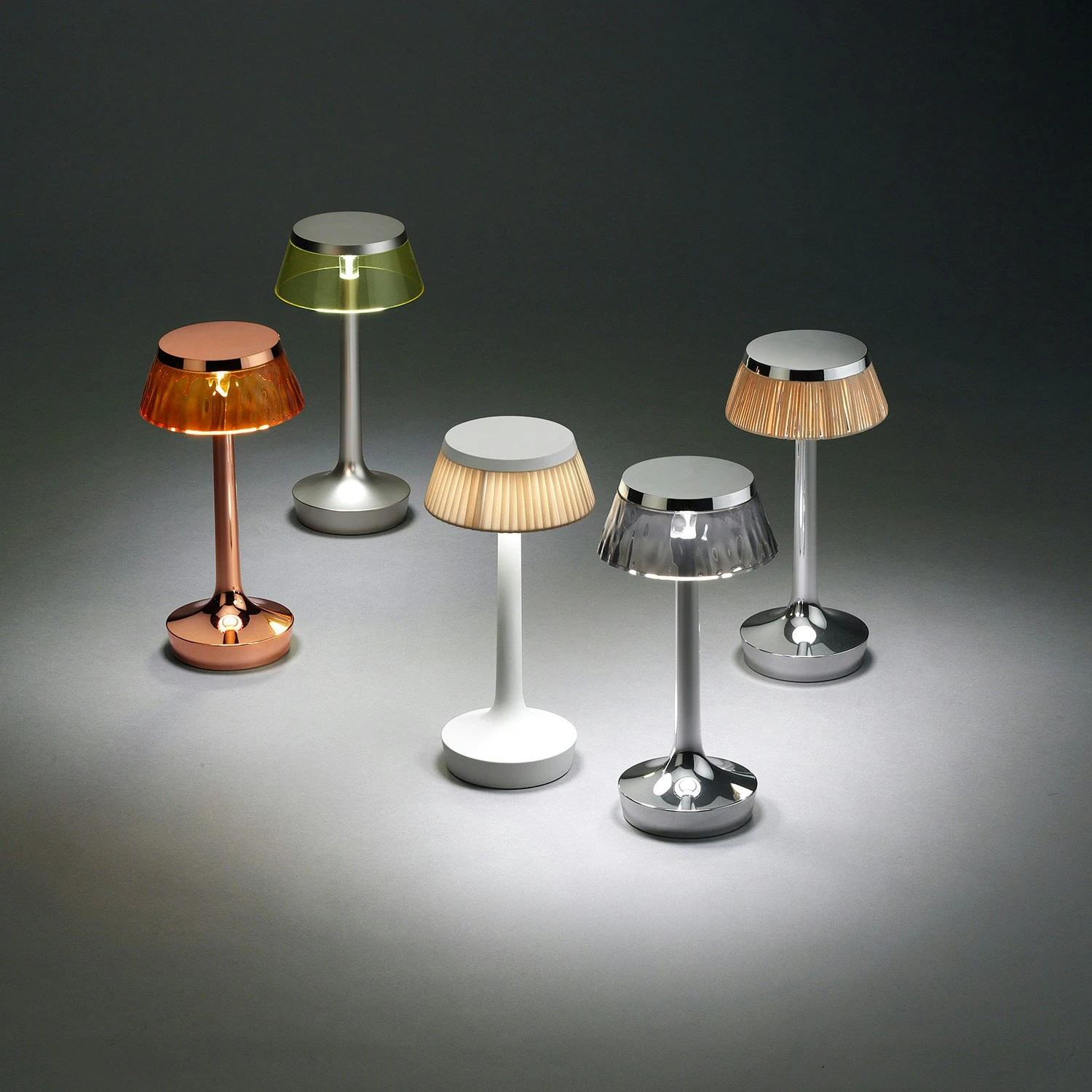 Flos Bon Jour Unplugged Lampenfuß, Weiss 3 Flos Bon Jour Unplugged Lampenfuß, Weiss – Bild 3