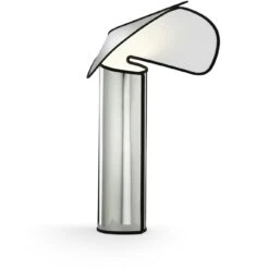 Flos Chiara T Tischlampe,  Aluminum / Anthrazit