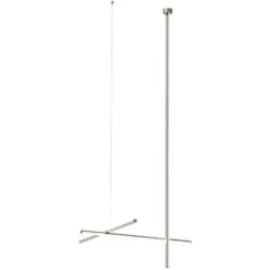Flos Coordinates C1 Long CLIII Deckenlampe, Argent Moon