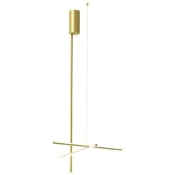 Flos Coordinates C1 Long Deckenlampe, Anodized Champagne