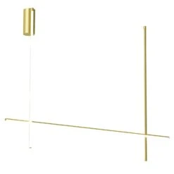 Flos Coordinates C2 Deckenlampe, Anodized Champagne