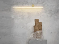 Flos Coordinates W1 Wandleuchte, Anodized Champagne -Flos Verkaufsgeschäft flos coordinates w1 wall lamp 1