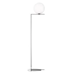 Flos IC Lights F2 Standleuchte, Chrom