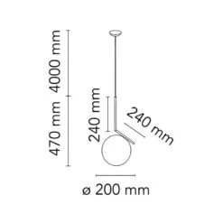 Flos IC Lights S1 Deckenleuchte, Messing -Flos Verkaufsgeschäft flos ic lights s1 deckenleuchte chrom 1