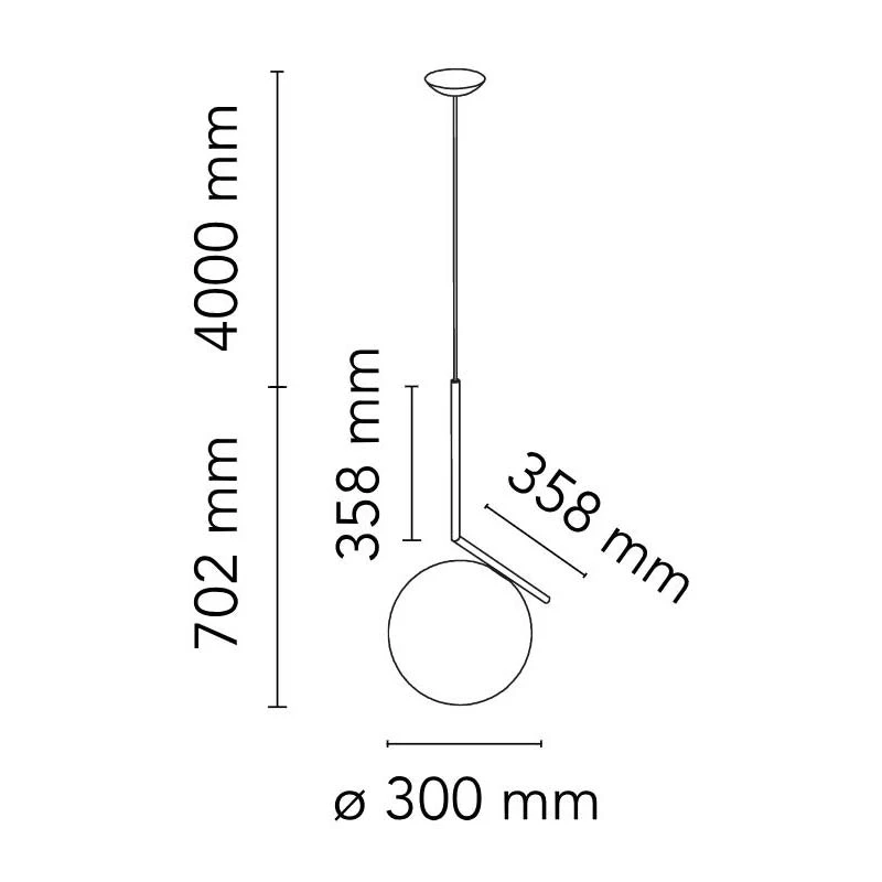 Flos IC Lights S2 Deckenleuchte, Messing 4 Flos IC Lights S2 Deckenleuchte, Messing – Bild 4
