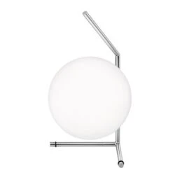 Flos IC Lights T1 Tischleuchte Niedrig, Chrom