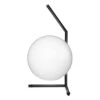 Flos IC Lights T1 Tischleuchte Niedrig, Schwarz