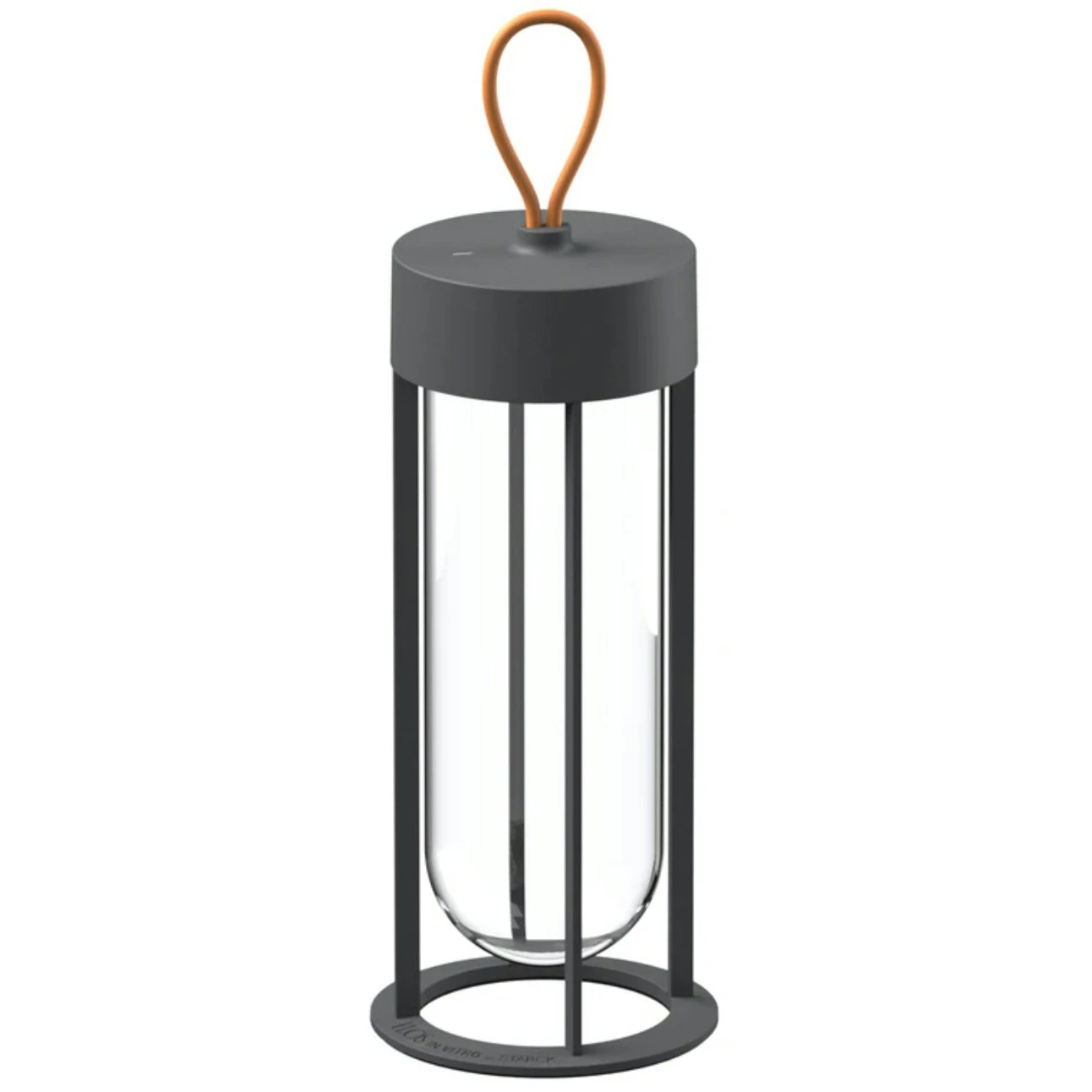 Flos In Vitro Unplugged Tischlampe, Anthrazit 2 Flos In Vitro Unplugged Tischlampe, Anthrazit – Bild 2
