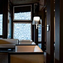 Flos Ktribe W Wandleuchte, Bronse -Flos Verkaufsgeschäft flos ktribe w wandleuchte silber 1