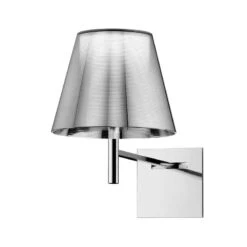 Flos Ktribe W Wandleuchte, Silber