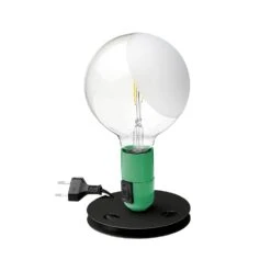 Flos Lampadina Table Lamp, Green