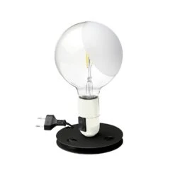 Flos Lampadina Table Lamp, White