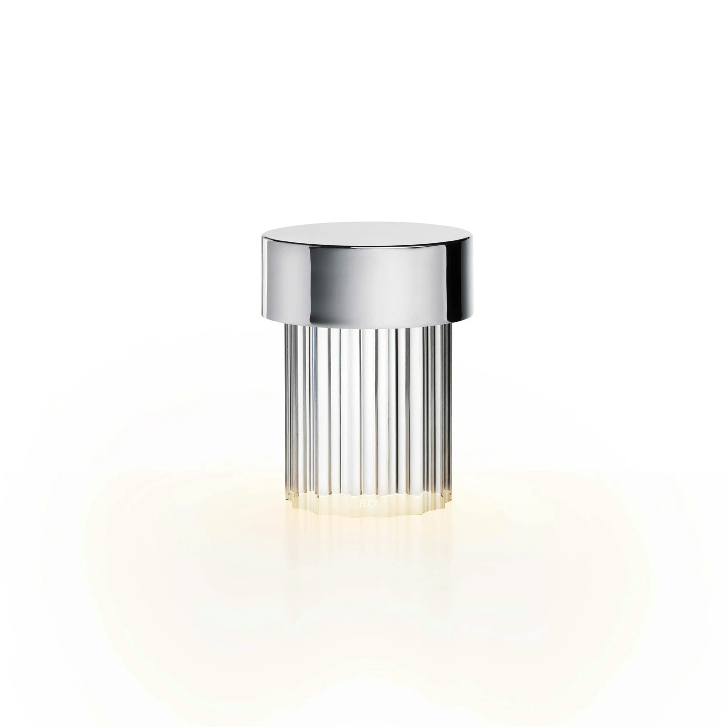 Flos Last Order Fluted Tischlampe, Stainless Steel 1 Flos Last Order Fluted Tischlampe, Stainless Steel