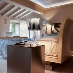 Flos Miss K T Tischleuchte, Schwarz -Flos Verkaufsgeschäft flos miss k t tischleuchte silber 1