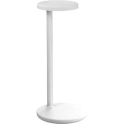 Flos Oblique Qi Tischlampe, Weiß