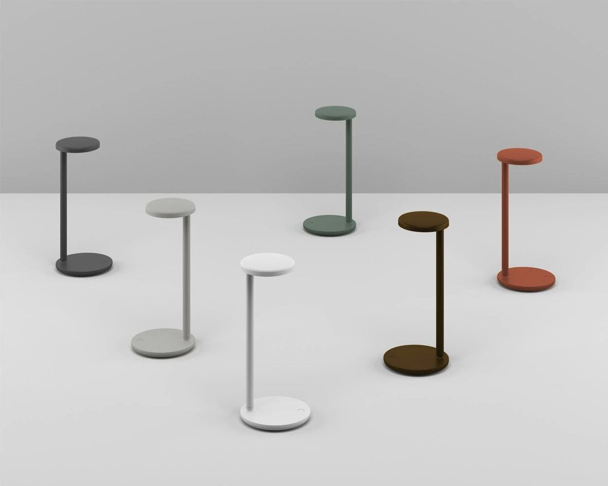 Flos Oblique Tischlampe, Rostfarben 6 Flos Oblique Tischlampe, Rostfarben – Bild 6