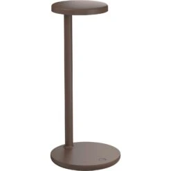 Flos Oblique Tischlampe, Braun