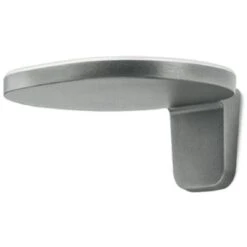 Flos Oplight W2 Wandleuchte, Textured Metallic Grey