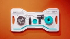 Flos Parentesi 50 Deckenlampe Mit Dimmer, Türkis 7 Flos Parentesi 50 Deckenlampe Mit Dimmer, Türkis -Flos Verkaufsgeschäft flos parentesi 50 ceiling lamp with dimmer 6