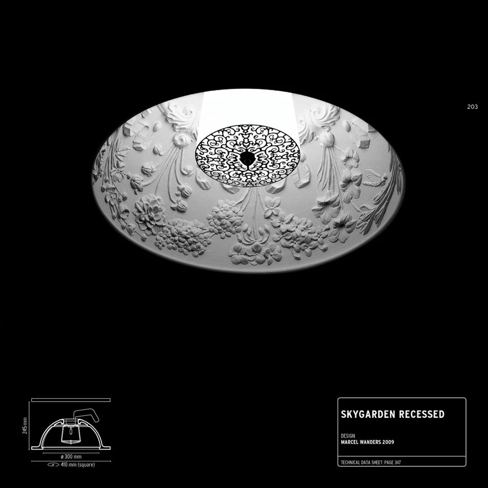 Flos Skygarden Recessed Lampa, Weiss 3 Flos Skygarden Recessed Lampa, Weiss – Bild 3