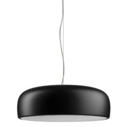 Flos Smithfield Suspension Pro Hängelampe, Matt Black