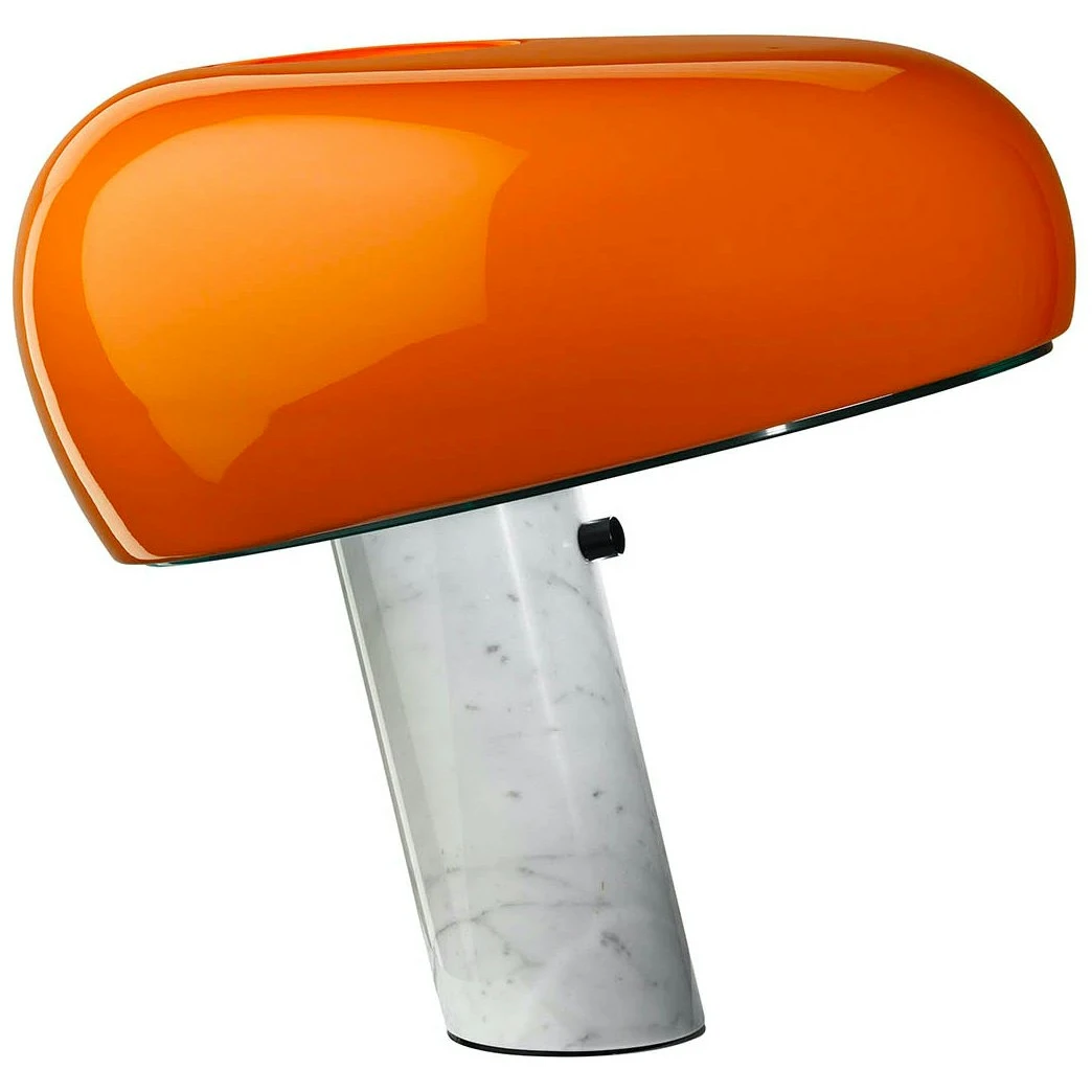 Flos Snoopy Tischlampe, Orange 1 Flos Snoopy Tischlampe, Orange
