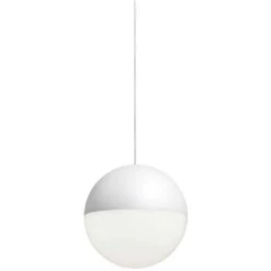Flos String Light Sphere Hängelampe 12M Dimmbar Mit Soft Touch, Weiß