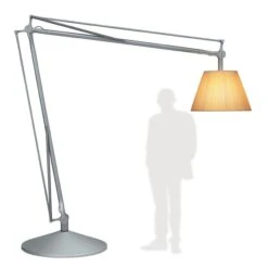 Flos Superarchimoon Standleuchte, Stoff