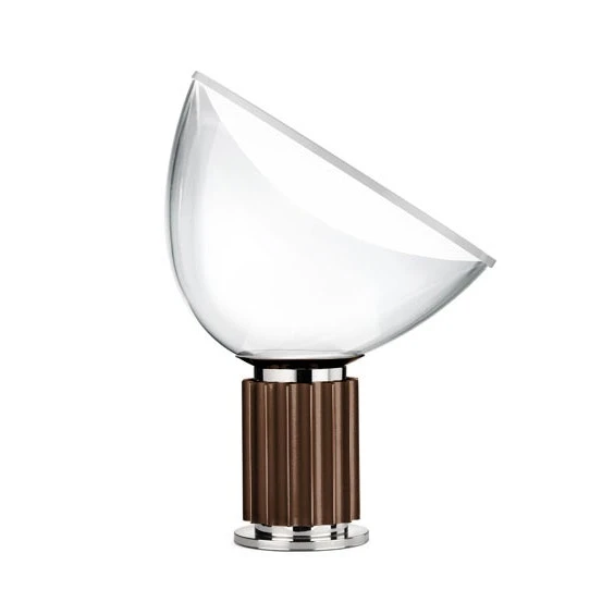 Flos Taccia Small Tischlampe, Bronzefarben 1 Flos Taccia Small Tischlampe, Bronzefarben