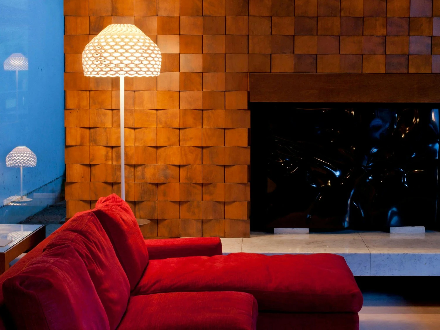 Flos Tatou F Stehlampe, Weiß 2 Flos Tatou F Stehlampe, Weiß – Bild 2