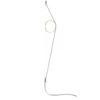 Flos Wirering Wall Lamp, Grey Cable/Gold Ring